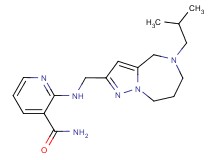 2-{[(5-isobutyl-5,6,7,8-tetrahydro-4H-pyrazolo[1,5-a][1,4]diazepin-2-yl)methyl]amino}nicotinamide