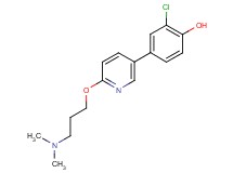 2-chloro-4-{6-[3-(dimethylamino)propoxy]pyridin-3-yl}phenol
