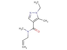 N-allyl-1-ethyl-N,5-dimethyl-1H-pyrazole-4-carboxamide