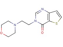 3-(2-morpholin-4-ylethyl)thieno[3,2-d]pyrimidin-4(3H)-one