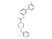 N-(3'-chloro-3-biphenylyl)-1-(3-pyridinylmethyl)-4-piperidinecarboxamide
