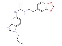 N-[2-(1,3-benzodioxol-5-yl)ethyl]-N'-(1-propyl-1H-benzimidazol-5-yl)urea