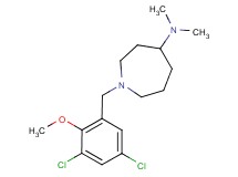 1-(3,5-dichloro-2-methoxybenzyl)-N,N-dimethyl-4-azepanamine