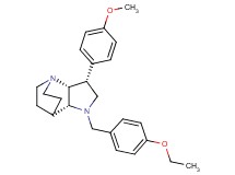 (3R*,3aR*,7aR*)-1-(4-ethoxybenzyl)-3-(4-methoxyphenyl)octahydro-4,7-ethanopyrrolo[3,2-b]pyridine
