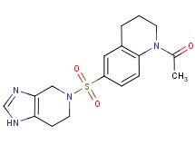 1-acetyl-6-(1,4,6,7-tetrahydro-5H-imidazo[4,5-c]pyridin-5-ylsulfonyl)-1,2,3,4-tetrahydroquinoline