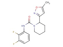 N-(2,3-difluorophenyl)-2-(5-methylisoxazol-3-yl)piperidine-1-carboxamide