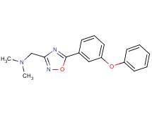 N,N-dimethyl-1-[5-(3-phenoxyphenyl)-1,2,4-oxadiazol-3-yl]methanamine
