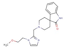 1'-{[1-(2-methoxyethyl)-1H-imidazol-2-yl]methyl}spiro[indole-3,4'-piperidin]-2(1H)-one