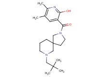 3-{[7-(2,2-dimethylpropyl)-2,7-diazaspiro[4.5]dec-2-yl]carbonyl}-5,6-dimethyl-2-pyridinol