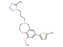 9-methoxy-4-[3-(5-methyl-1H-tetrazol-1-yl)propyl]-7-(5-methyl-2-thienyl)-2,3,4,5-tetrahydro-1,4-benzoxazepine