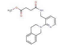 methyl 4-({[2-(3,4-dihydro-2(1H)-isoquinolinyl)-3-pyridinyl]methyl}amino)-4-oxobutanoate