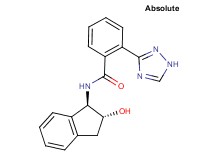 N-[(1R,2R)-2-hydroxy-2,3-dihydro-1H-inden-1-yl]-2-(1H-1,2,4-triazol-3-yl)benzamide