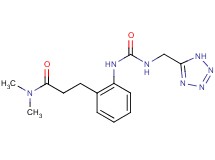 N,N-dimethyl-3-[2-({[(1H-tetrazol-5-ylmethyl)amino]carbonyl}amino)phenyl]propanamide