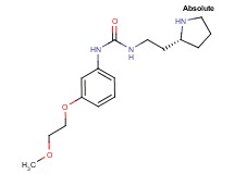 N-[3-(2-methoxyethoxy)phenyl]-N'-{2-[(2R)-2-pyrrolidinyl]ethyl}urea hydrochloride