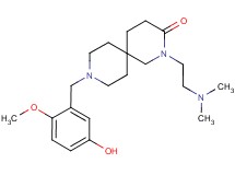 2-[2-(dimethylamino)ethyl]-9-(5-hydroxy-2-methoxybenzyl)-2,9-diazaspiro[5.5]undecan-3-one