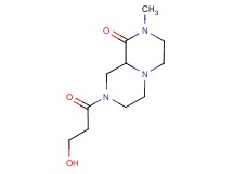 8-(3-hydroxypropanoyl)-2-methylhexahydro-2H-pyrazino[1,2-a]pyrazin-1(6H)-one