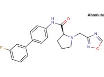 N-(3'-fluorobiphenyl-4-yl)-1-(1,2,4-oxadiazol-3-ylmethyl)-L-prolinamide