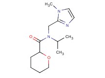 N-isopropyl-N-[(1-methyl-1H-imidazol-2-yl)methyl]tetrahydro-2H-pyran-2-carboxamide