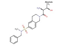 N-benzyl-N-methyl-2-L-threonyl-1,2,3,4-tetrahydroisoquinoline-6-sulfonamide