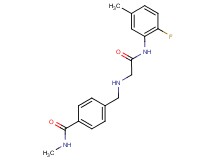 4-[({2-[(2-fluoro-5-methylphenyl)amino]-2-oxoethyl}amino)methyl]-N-methylbenzamide