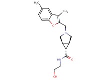 (1R*,5S*,6r)-3-[(3,5-dimethyl-1-benzofuran-2-yl)methyl]-N-(2-hydroxyethyl)-3-azabicyclo[3.1.0]hexane-6-carboxamide