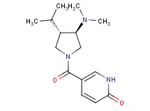 5-{[(3R*,4S*)-3-(dimethylamino)-4-isopropyl-1-pyrrolidinyl]carbonyl}-2(1H)-pyridinone