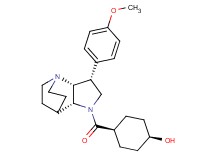 cis-4-{[(3R*,3aR*,7aR*)-3-(4-methoxyphenyl)hexahydro-4,7-ethanopyrrolo[3,2-b]pyridin-1(2H)-yl]carbonyl}cyclohexanol
