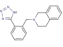 2-[2-(1H-tetrazol-5-yl)benzyl]-1,2,3,4-tetrahydroisoquinoline trifluoroacetate