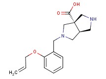 (3aS*,6aS*)-2-[2-(allyloxy)benzyl]hexahydropyrrolo[3,4-c]pyrrole-3a(1H)-carboxylic acid