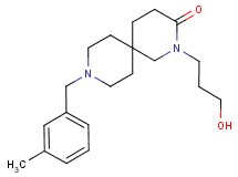 2-(3-hydroxypropyl)-9-(3-methylbenzyl)-2,9-diazaspiro[5.5]undecan-3-one