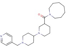 3-(azocan-1-ylcarbonyl)-1'-(pyridin-4-ylmethyl)-1,4'-bipiperidine
