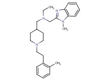 N-[(1-methyl-1H-benzimidazol-2-yl)methyl]-N-({1-[2-(2-methylphenyl)ethyl]-4-piperidinyl}methyl)ethanamine