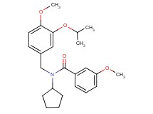 N-cyclopentyl-N-(3-isopropoxy-4-methoxybenzyl)-3-methoxybenzamide