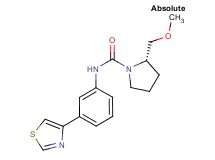 (2S)-2-(methoxymethyl)-N-[3-(1,3-thiazol-4-yl)phenyl]pyrrolidine-1-carboxamide