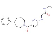 N~1~-methyl-N~2~-{5-[(4-phenylazepan-1-yl)carbonyl]pyridin-2-yl}glycinamide