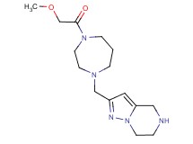 2-{[4-(methoxyacetyl)-1,4-diazepan-1-yl]methyl}-4,5,6,7-tetrahydropyrazolo[1,5-a]pyrazine dihydrochloride