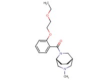 (1S*,5R*)-6-[2-(2-ethoxyethoxy)benzoyl]-3-methyl-3,6-diazabicyclo[3.2.2]nonane