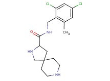 N-(2,4-dichloro-6-methylbenzyl)-2,8-diazaspiro[4.5]decane-3-carboxamide dihydrochloride