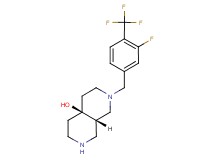 rel-(4aS,8aS)-2-[3-fluoro-4-(trifluoromethyl)benzyl]octahydro-2,7-naphthyridin-4a(2H)-ol dihydrochloride