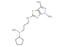 N-cyclopentyl-N'-(1,3-dimethyl-1H-pyrazolo[3,4-d][1,3]thiazol-5-yl)-N-methylpropane-1,3-diamine