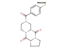 (6aR,11aR)-2-(4-fluorobenzoyl)octahydro-6H-pyrazino[1,2-a]pyrrolo[1,2-d]pyrazine-6,11(2H)-dione