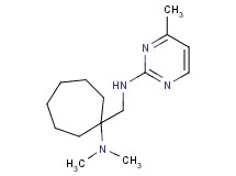 N-{[1-(dimethylamino)cycloheptyl]methyl}-4-methylpyrimidin-2-amine