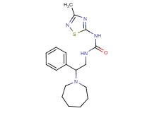 N-(2-azepan-1-yl-2-phenylethyl)-N'-(3-methyl-1,2,4-thiadiazol-5-yl)urea