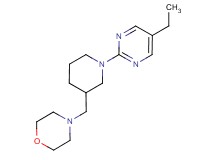 4-{[1-(5-ethylpyrimidin-2-yl)piperidin-3-yl]methyl}morpholine