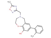 4-[(5-methyl-1,2,4-oxadiazol-3-yl)methyl]-7-(2-methylphenyl)-2,3,4,5-tetrahydro-1,4-benzoxazepin-9-ol