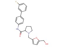 N-(3'-fluoro-4-biphenylyl)-1-{[5-(hydroxymethyl)-2-furyl]methyl}prolinamide
