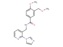 N-{[2-(1H-imidazol-1-yl)pyridin-3-yl]methyl}-4-methoxy-3-(methoxymethyl)benzamide