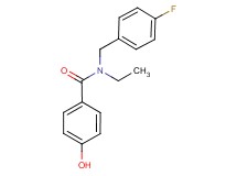 N-ethyl-N-(4-fluorobenzyl)-4-hydroxybenzamide