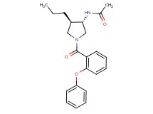 N-[(3S*,4R*)-1-(2-phenoxybenzoyl)-4-propyl-3-pyrrolidinyl]acetamide