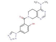 2-{[4-(dimethylamino)-5,8-dihydropyrido[3,4-d]pyrimidin-7(6H)-yl]carbonyl}-4-(1H-tetrazol-1-yl)phenol